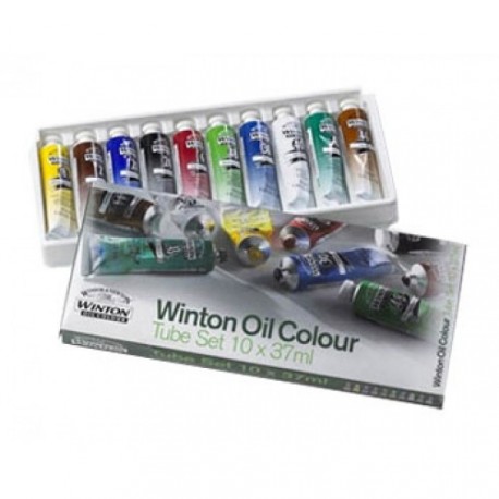 Winton sada olejových barev 10 × 37 ml