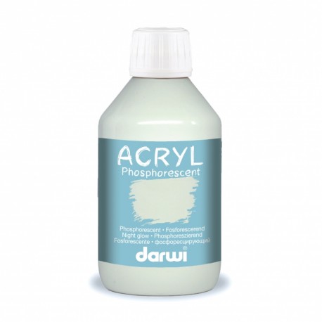Akrylová barva Darwi fosforescenční  250 ml